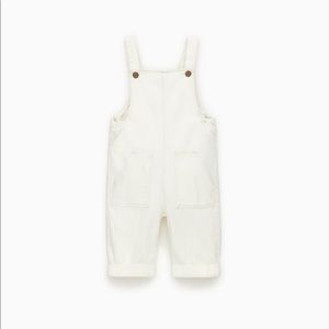 Serged overalls with pocket-zara kids NWT